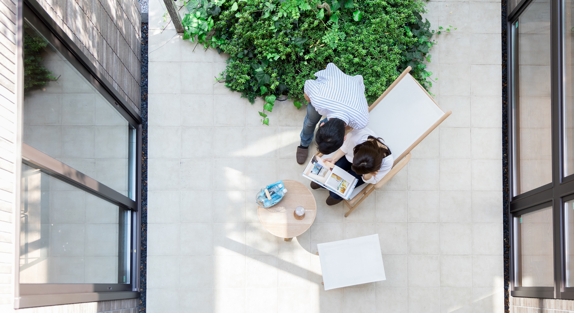 中庭がある暮らし